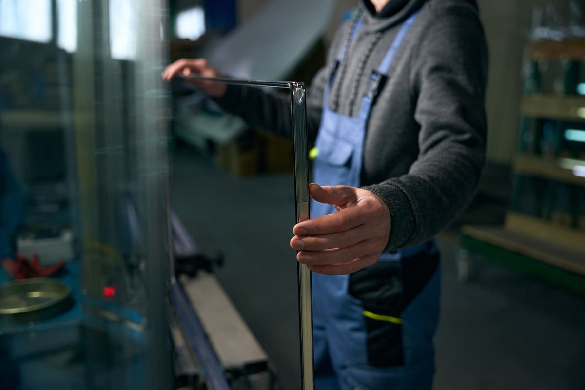 Different glass types used in skyscrapers, including tempered, laminated, and insulated glass, each selected for specific durability, safety, and energy efficiency needs.